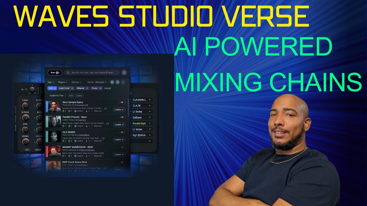 Waves Studioverse Ai Powered Mixing Chains From Top Engineers And