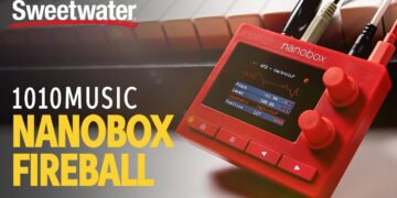 1010music Nanobox Fireball Wavetable Synthesizer Demo — Daniel Fisher