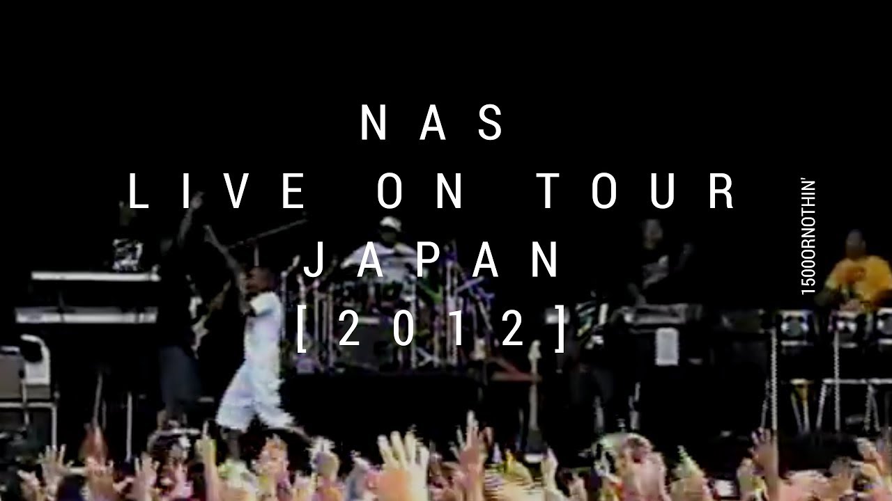1500 Or Nothin (BAND) LIVE ON TOUR WITH NAS IN JAPAN 2012