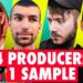 4 PRODUCERS FLIP THE SAME SAMPLE ft. Chuck Sutton, Dresage, MUST DIE!
