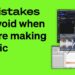 5 Mistakes You SHOULD AVOID When You’re Making Music