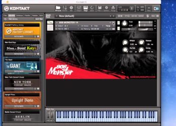 808 Monster Kontakt Bank & Drum Kit by Sonicsoundsupply.com