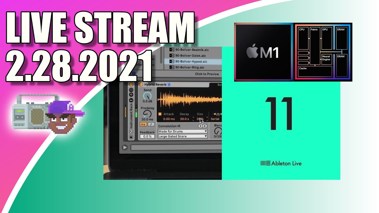 Ableton Live 11 & MacBook M1 Impressions Stream