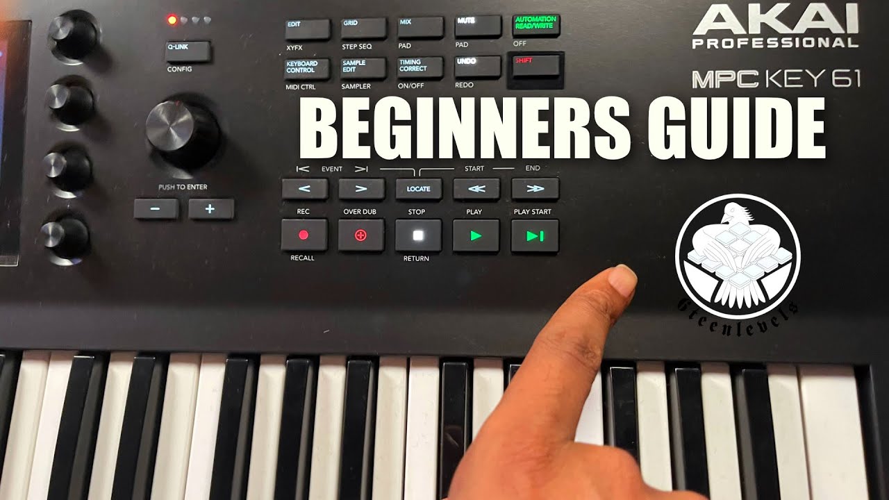 AKAI MPC Key 61 – How To Make Your First Beat!