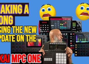 AKAI MPC Latest UPDATE (used it to make my new Song “SEARCHING”)