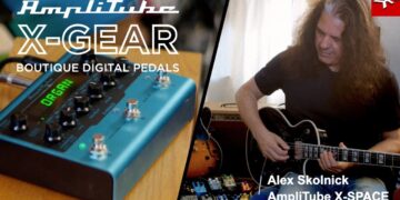 Alex Skolnick plays IK Multimedia’s AmpliTube X-SPACE guitar pedal – reverb pedal demo