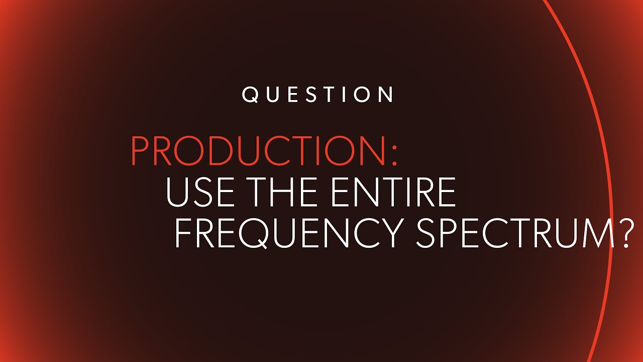 Always Need to Use the Entire Frequency Spectrum?