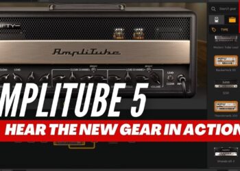 AmpliTube 5 gear in action – hear the sound of the new gear