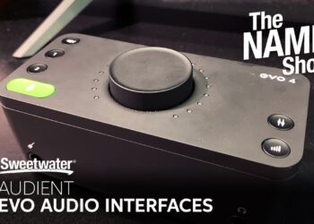 Audient EVO 4 USB Audio Interface at Winter NAMM 2020