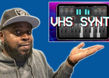 AudioKit VHS Synth is Dope and its Cheap! | Made a Crazy Beat in BeatMaker 3 with Random Sounds!