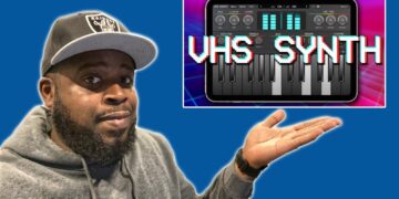 AudioKit VHS Synth is Dope and its Cheap! | Made a Crazy Beat in BeatMaker 3 with Random Sounds!