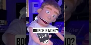 Bouncing Mono Audio In Ableton