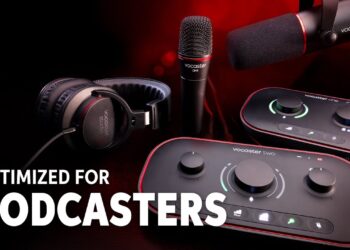 Check Out These New Podcaster Audio Interfaces from Focusrite!