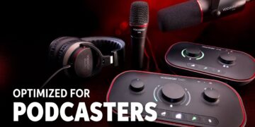 Check Out These New Podcaster Audio Interfaces from Focusrite!