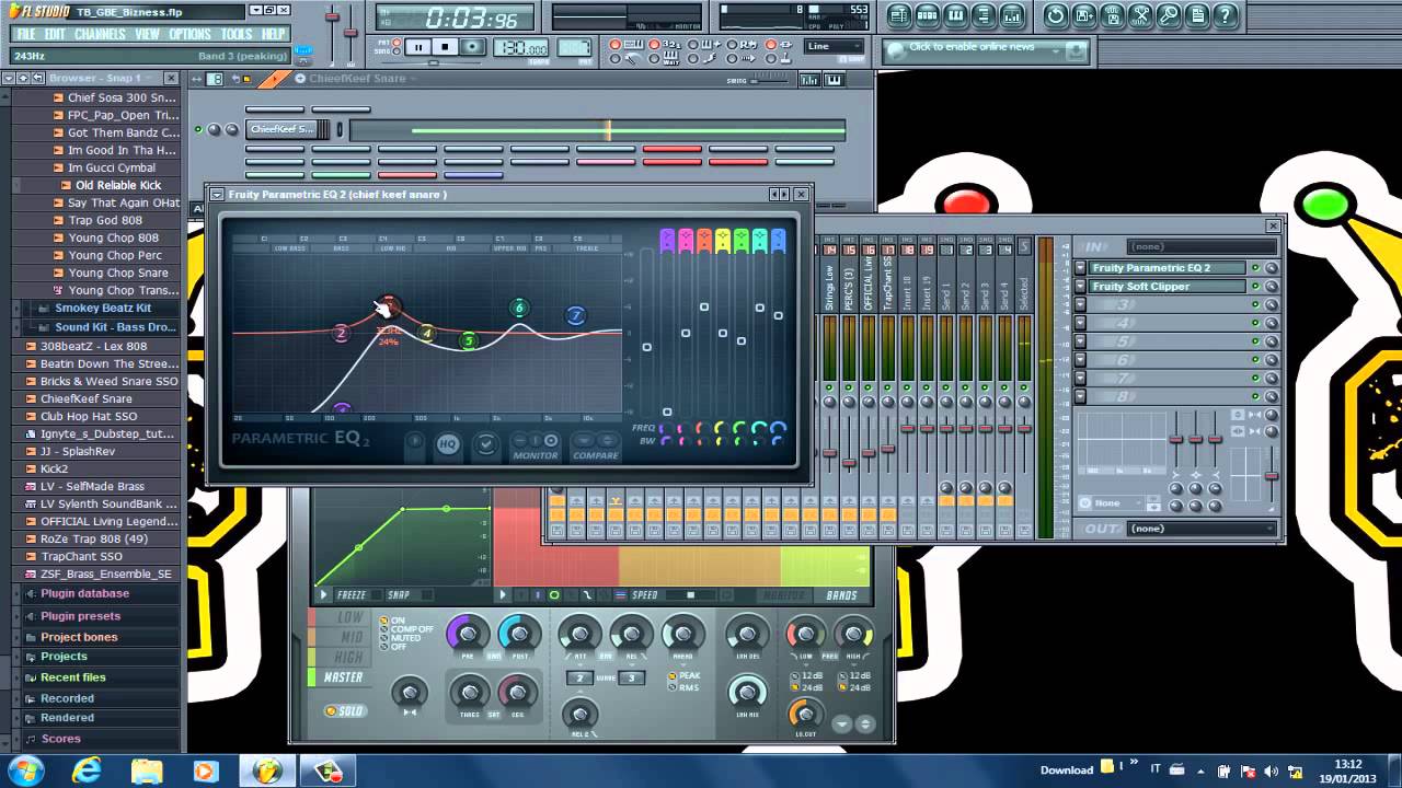 Chief Keef / Young Chop /Lil Reese type Beat Breakdown in FLStudio