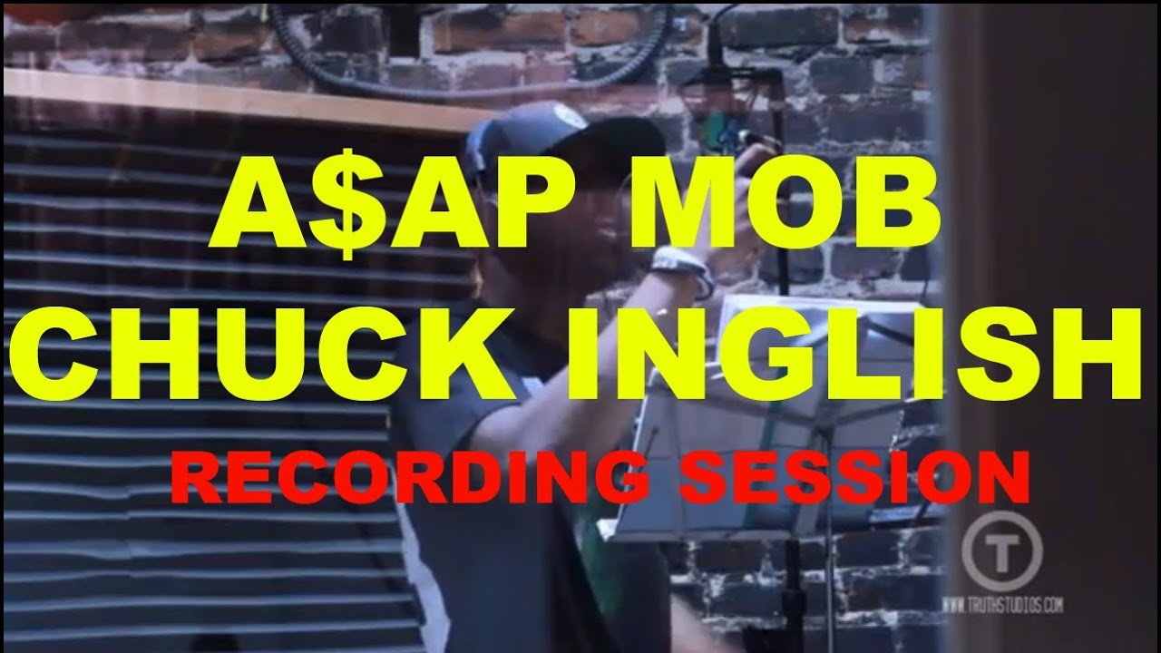 Chuck Inglish A$AP MOB Session at Truth Studios