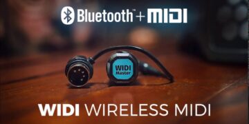 CME WIDI Master Ultra Low Latency Wireless MIDI DIN 5 Bluetooth MIDI Adapter without battery