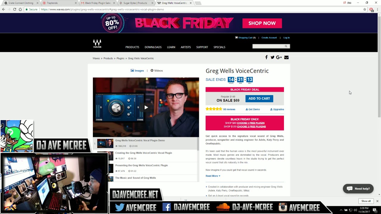 Crazy Black Friday Deals On VST’s and MORE!!!