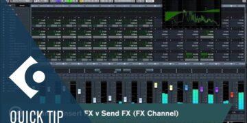 Cubase Quick Tips – Insert FX vs Send FX