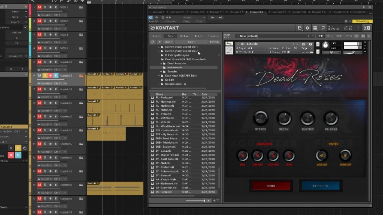 Dead Roses | KONTAKT LIBRARY (PresetBank)