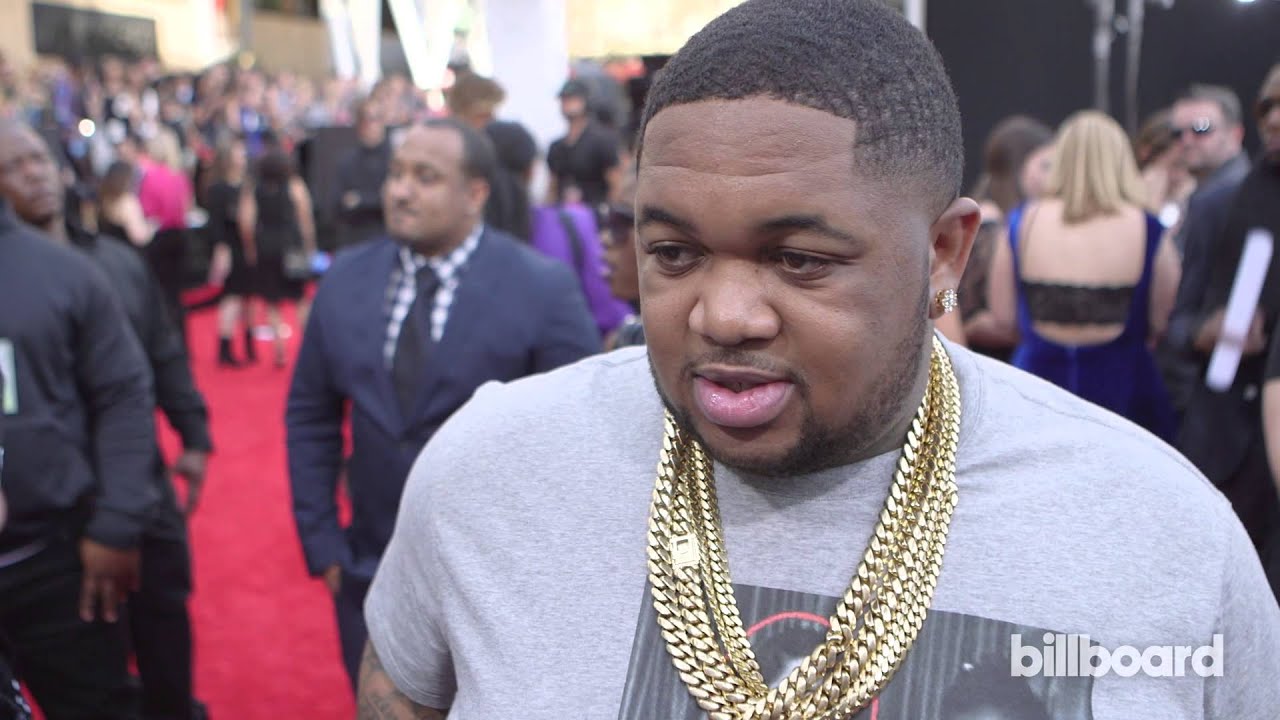DJ Mustard on the AMAs Red Carpet 2014