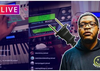 DJ Plugg Cooking Up Beats On IG Live