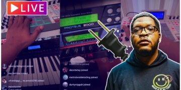 DJ Plugg Cooking Up Beats On IG Live