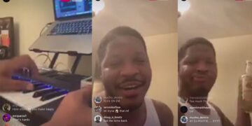 DJ Plugg Cooks Up on the Spot, Plays Beats & Talks to Fans