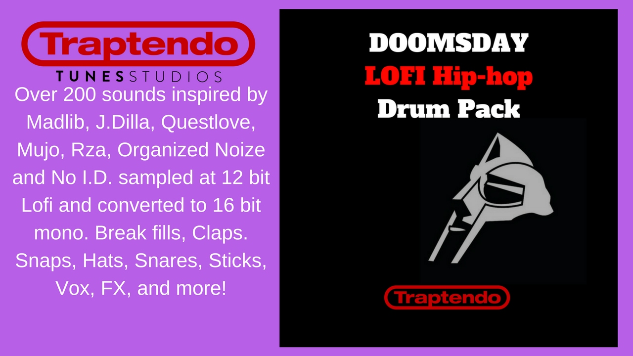 DOOMSDAY ＬＯＦＩHIP-HOP DRUM PACK walkthru Madlib inspired