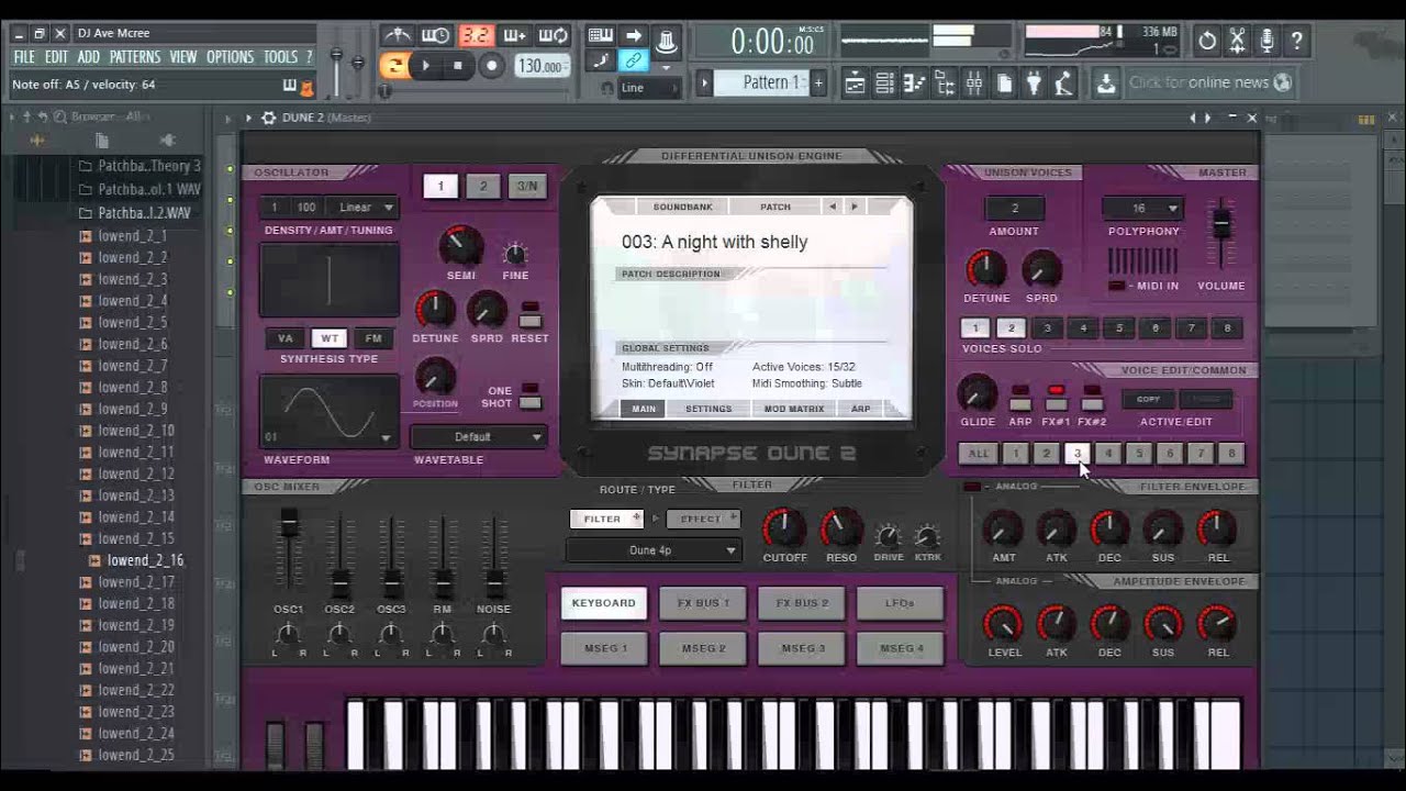Dune 2.5 VST plugin update(new preset bank preview)
