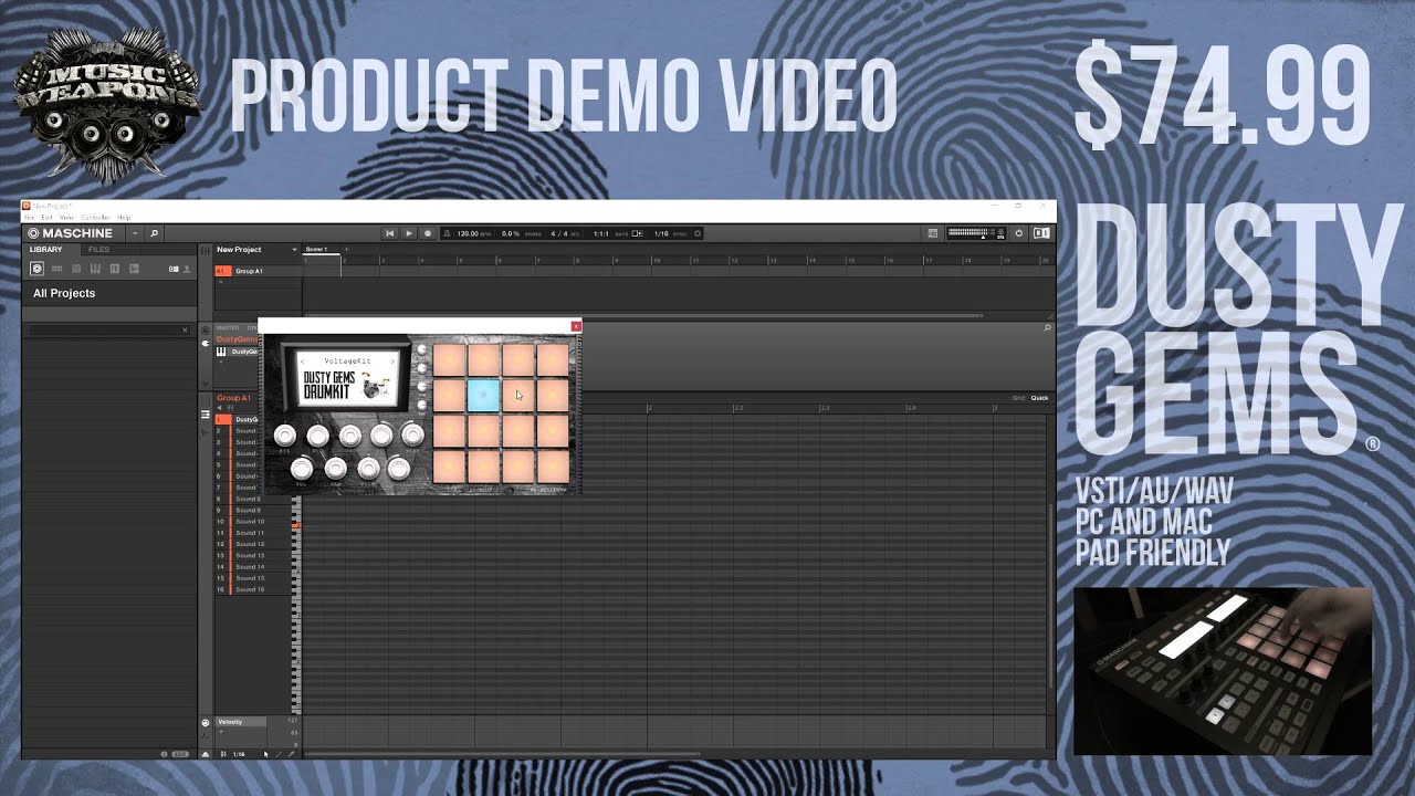 Dusty Gems Hip Hop VST/AU Demo
