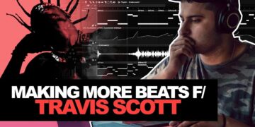 E-TROU MAKES A FIRE TRAVIS SCOTT TYPE BEAT FROM SCRATCH IN FL STUDIO | How To Make a Beat 2018