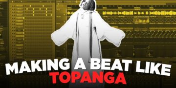 E-Trou Making a Trippie Redd “Topanga” Inspired Beat In FL Studio