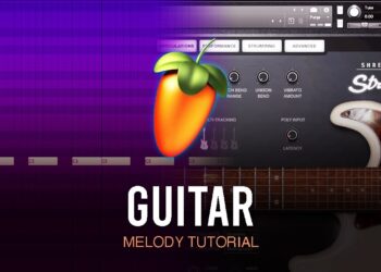EASY GUITAR MELODY TUTORIAL [FREE PLUGIN]