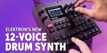 Elektron Syntakt Digital and Analog Drum Synthesizer Demo
