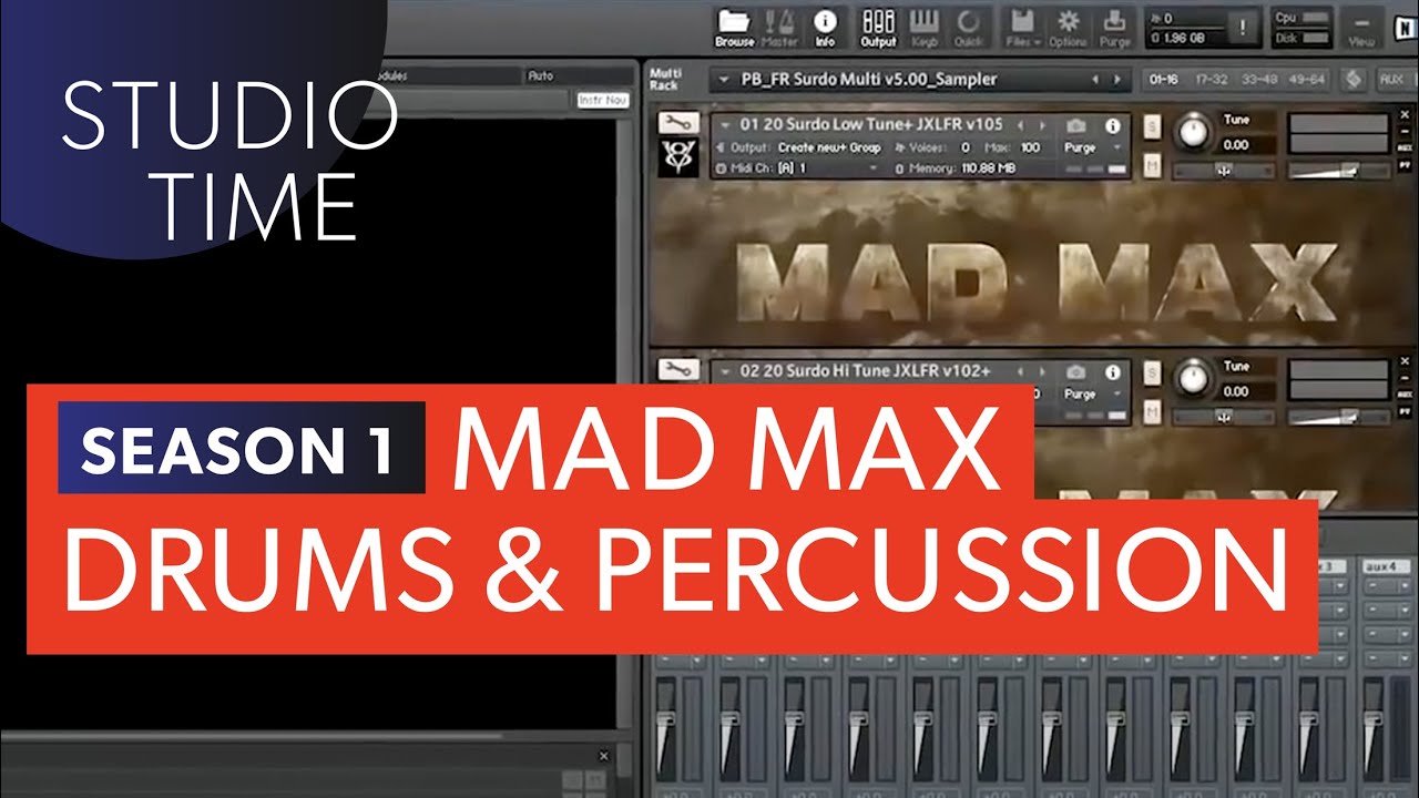 Episode 4: Mad Max Drums – Studio Time with Junkie XL