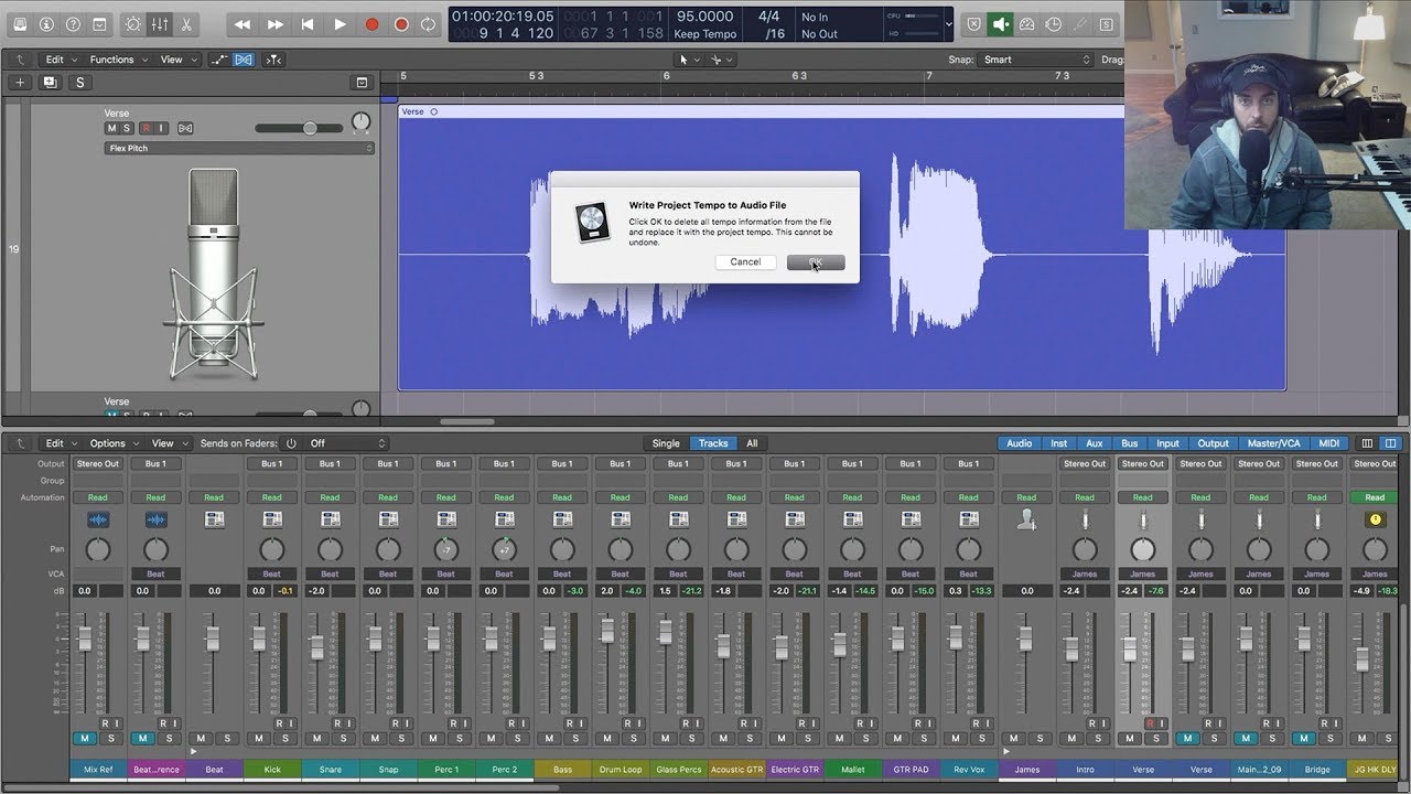 Fix Flex Pitch Tempo Problems (Logic Pro X)