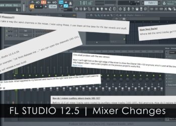 FL Studio 12.5 | Mixer Changes Reversed