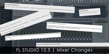 FL Studio 12.5 | Mixer Changes Reversed