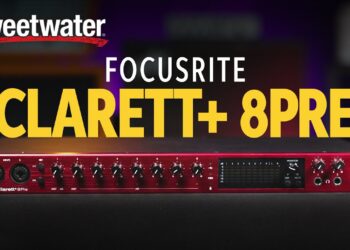 Focusrite Clarett+ 8Pre USB-C Audio Interface Overview