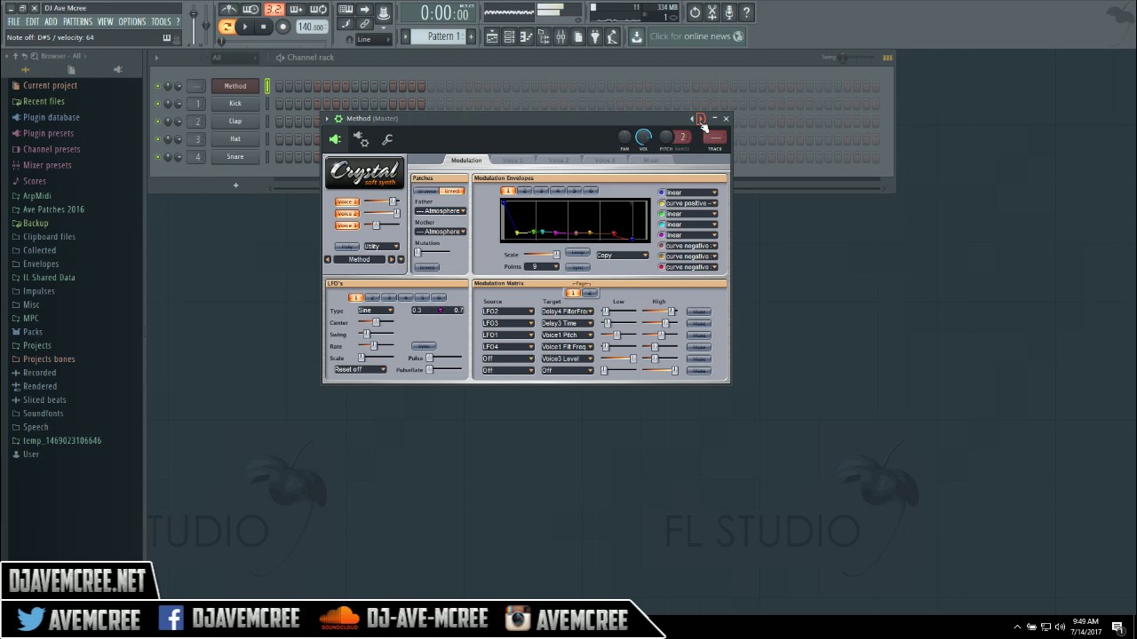 Free Download Friday | Green Oak Crystal | Win/Mac
