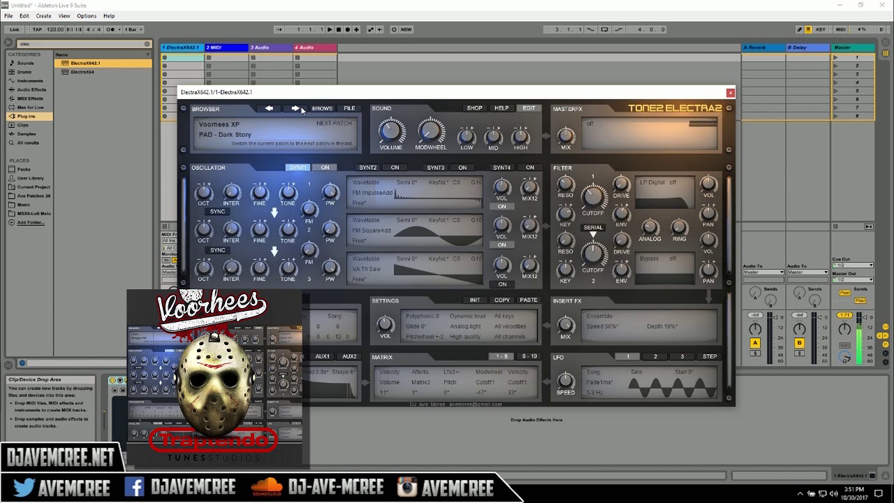 Free ElectraX Preset Bank | Voorhees XP | WalkThru | 4K UHD