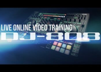Free Training for the DJ-808 DJ Controller from Roland Cloud Academy