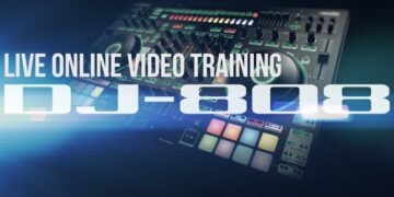 Free Training for the DJ-808 DJ Controller from Roland Cloud Academy