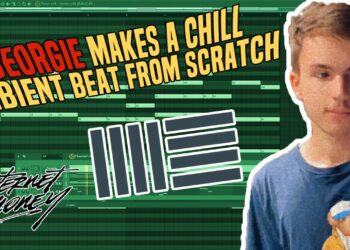 GEORGIE MAKES A CHILL AMBIENT BEAT FROM SCRATCH | Ableton Tutorial