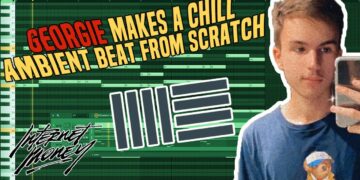 GEORGIE MAKES A CHILL AMBIENT BEAT FROM SCRATCH | Ableton Tutorial