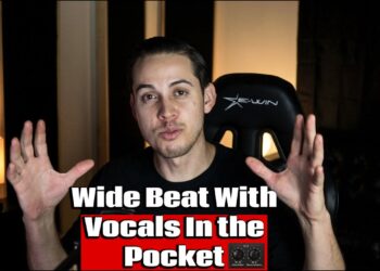 Get a Super Wide Beat with Vocals Sitting in the Pocket