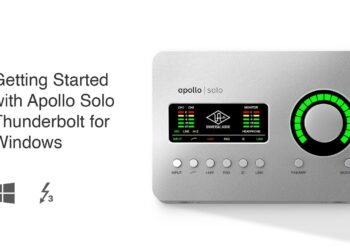 Getting Started with Apollo Solo Thunderbolt for Windows