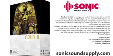 GOLD KIT 2 – Drum Kit – sonicsoundsupply.com