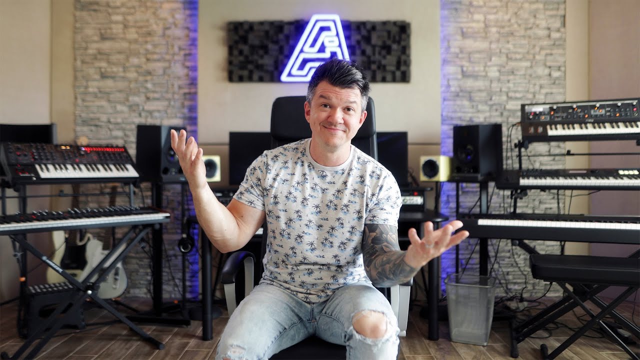 Home Studio Setup 2021 | Dream Home Studio Tour with Adam Ivy